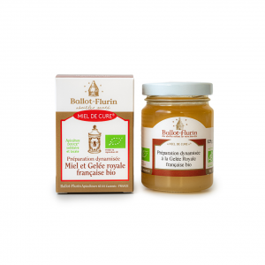 Miel de Cure à la Gelée Royale Française Bio Ballot-Flurin