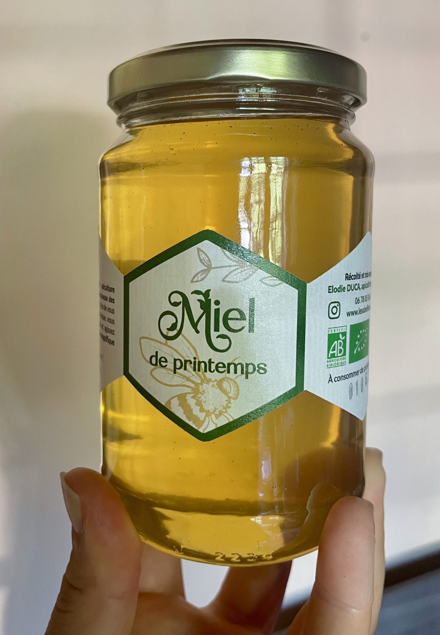 Miel toutes fleurs de printemps BIO