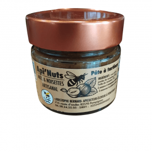 Api'nuts - Pâte à tartiner miel & noisettes